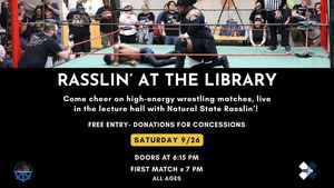 Rasslin' At The Library - Lucha Libre Wrestling