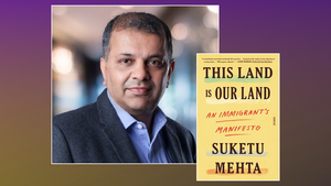 Journalist and Pulitzer finalist Suketu Mehta (NYS Writers Institute)
