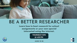 Be A Better Researcher