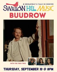 BUUDROW w/ The Trio Trio