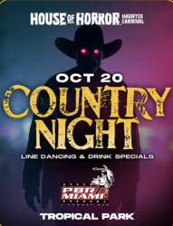 Country Night at House of Horror Haunted Carnival