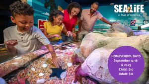 Homeschool Days at SEA LIFE at Mall of America!