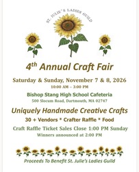 St Julie’s Ladies Guild Craft Fair