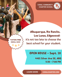 Coral Community Charter School Open House