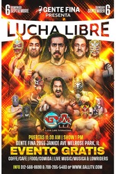 Gente Fina present Lucha Libre Live: a Free Family Event with Galli Lucha Libre, September 6