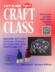 Craft Class-Let’s Go Buffalo