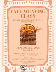 Fall Basket Weaving