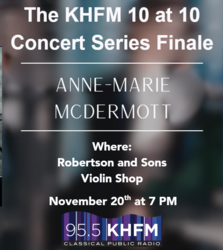 The KHFM 10 at 10 Concert Series Finale
