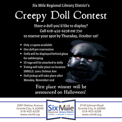 Creepy Doll Contest Reservation Due