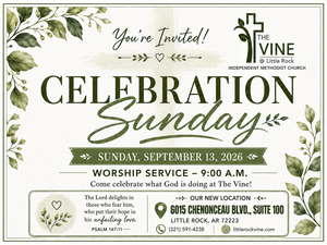 Celebration Sunday