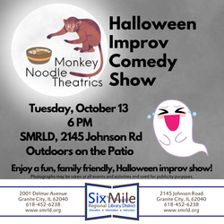 Monkey Noodle Theatrics Halloween Improv Comedy Show