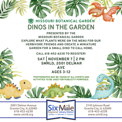 Dinos in the Garden Presented by the Missouri Botanical Garden