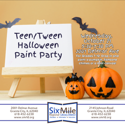 Teen/Tween Halloween Paint Party