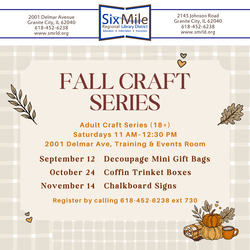 Adults Fall Craft Series (18+)