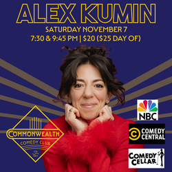 ALEX KUMIN presented by Commonwealth Comedy Club