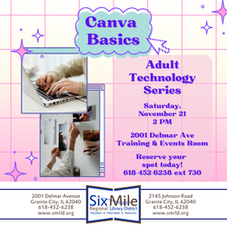 Adult Technology Series: Canva  Basics