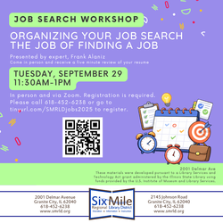 Job Search Training Session Series presented by expert, Frank Alaniz