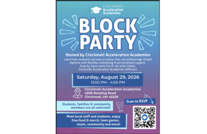 Cincinnati Acceleration Academies Block Party