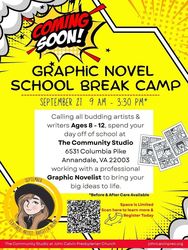 Graphic Novel School Break Camp