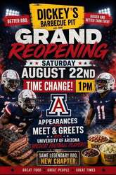 Dickey's Community Kick-Off and Arizona Wildcat Meet and Greet