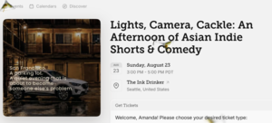 Lights, Camera, Cackle: An Afternoon of Asian Indie Shorts & Comedy