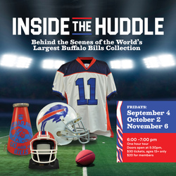 History Meets the Huddle: Behind the Scenes Tour of the World's Largest Buffalo Bills Collection