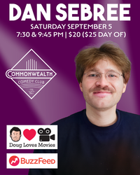 DAN SEBREE presented by Commonwealth Comedy Club