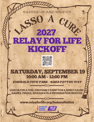 Relay For Life of Bakersfield 2027 Kickoff