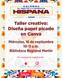 Taller creativo: Diseña papel picado en Canva