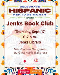 Jenks Book Club: Celebrate Hispanic Heritage Month
