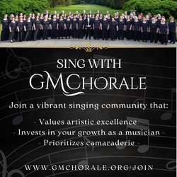 Sing with GMChorale!