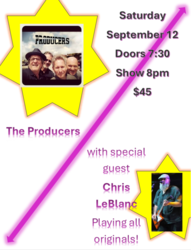 9/21 The Producers with special guest Chris LeBlanc
