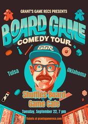 The Board Game Comedy Hour at Shuffles Board Game Cafe