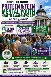 PreTeen & Teen Youth Mental Health Awareness Day At The Capital
