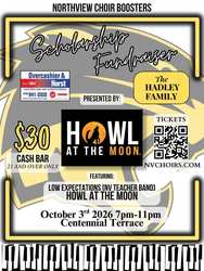 “Howl at the Moon” Dueling Pianos Fundraiser October 3