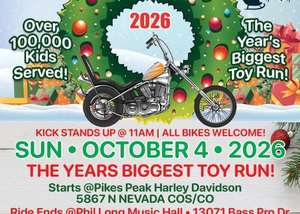 39th Annual High Country Toy Run