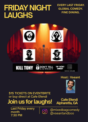 Comedy at Efendi : Last Friday of every month