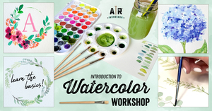 CRAFTY WEDNESDAYS AT ONE HORSE TAPHOUSE - WATERCOLOR