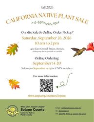 Fall Native Plant Sale