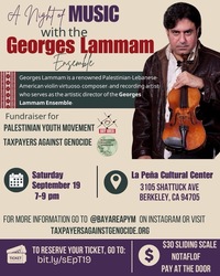 A Night of Music with the Georges Lammam Ensemble