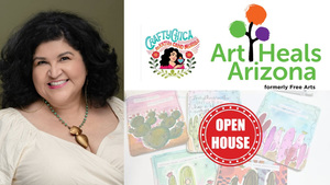 RSVP for Art Heals Arizona's Upcoming Open House ft Guest Artist Kathy Cano Murillo