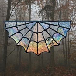 STAINED GLASS - SPIDER WEB!