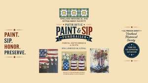 VHAS presents: "Paint the American Spirit" A Paint and Sip Fundraiser