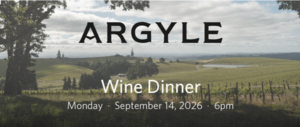 Norton Museum of Art Wine Dinner featuring Argyle Vineyard