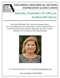 Exploring Historical Fiction: Inspiration & Education