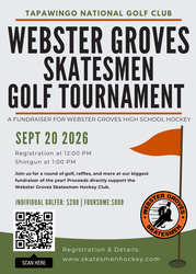 Webster Groves Skatesmen Hockey Club - Annual Charity Golf Tournament