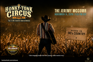 Honky-Tonk Circus Performing at Harken Hall on November 14