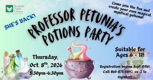 Professor Petunia's Potion Party