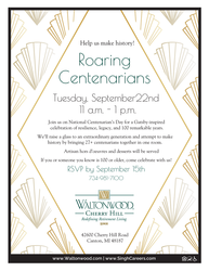 National Centenarian's Day Celebration