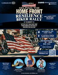 Biker Resilience Rally & Family Day! Ride to support our active duty military! Sep. 26th!